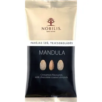 Žvýkačka Nobilis Mandle v mléčné čokoládě se skořicí (100g)