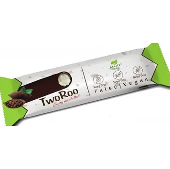 TwoRoo Bezlepková Citronově vanilková tyčinka v hořké čokoládě se sladidlem (30g)