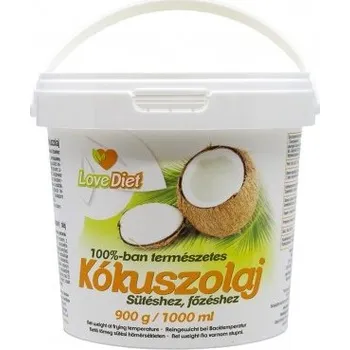 Přepuštěné máslo LoveDiet Kokosový olej (1000ml)