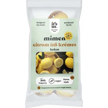 Naturbit Mimen Bezlepkové sušenky plněné citrónovým krémem (150g)