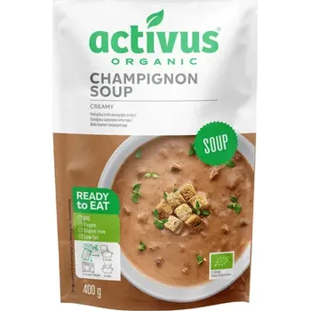 Hotové jídlo Activus Bio Krémová žampionová polévka (400g)
