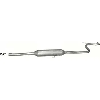 Střední díl výfuku Výfuk - střední tlumič - díl výfuku TOYOTA Landcruiser 4.7i V8 (26.31)