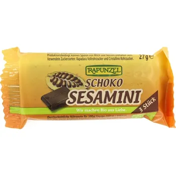 Rapunzel Bio Sezamová tyčinka čokoládová (27g)