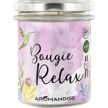 Vůně do auta Aromandise Bougie Relax Aromatická svíčka (1kus)