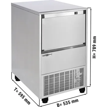 Výrobník ledu G.Gastro Výrobník kostel ledu/ kostky - 76 kg / 24h