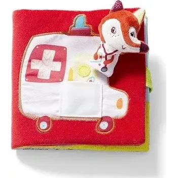 Hračka pro nejmenší Textilní knížka - Doktorka Alice (poslední kus)