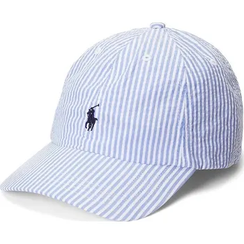 Kšiltovka Dětská bavlněná čepice Polo Ralph Lauren 323903847001 modrá 50X, vel. ONE SIZE