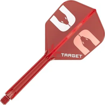 Příslušenství pro šipky Target - darts Letky K-Flex - Nathan Aspinall - Red - No6 - Medium - TRG410599