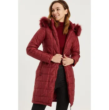 Dámská větrovka Dámská bunda dewberry dewberry tmavě červená 1372886