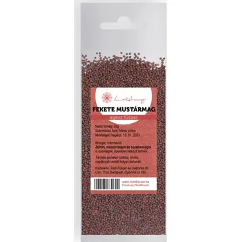 Koření Lakshmi Hořčičné semínko černé celé (30g)