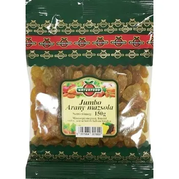Sušené ovoce Naturfood Rozinky Jumbo zlaté (150g)