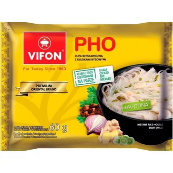 Hotové jídlo Vifon Pho Instantní polévka s rýžovými nudlemi (60g)