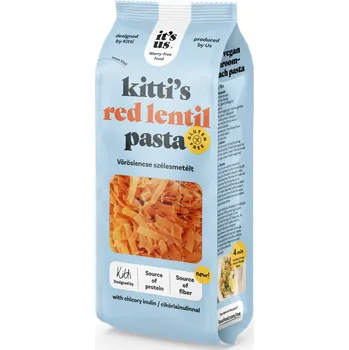 Příloha It´s us Kittis Bezlepkové těstoviny z červené čočky - široké nudle (200g)