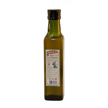 Rostlinný olej Biogold Bio Lněný olej lisovaný za studena (250ml)