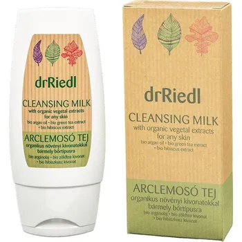 drRiedl Čistící mléko s organickými rostlinnými extrakty pro všechny typy pleti (100ml)