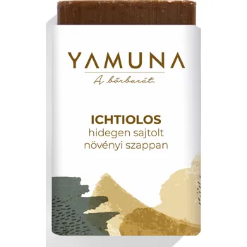 Mýdlo Yamuna Přírodní rostlinné mýdlo s ichtamolem lisované za studena (110g)