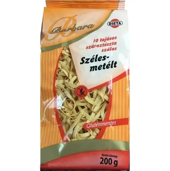 Příloha Barbara Bezlepkové 10 vaječné těstoviny tagliatelle (200g)