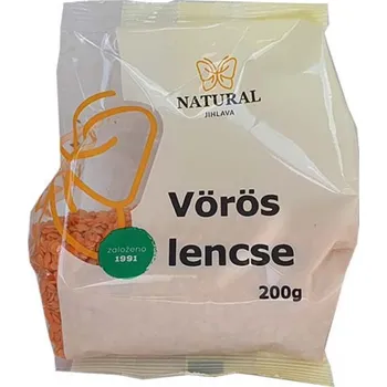 Luštěnina Natural Čočka červená (200g)