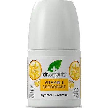 Dr.Organic Přírodní deodorant s Vitamínem E bez hliníkových solí a alkoholu (50ml)