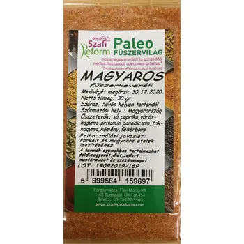 Koření Szafi Reform Paleo Maďarské koření (30g)
