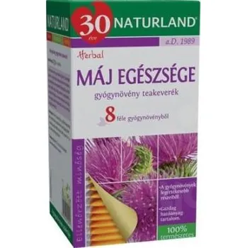 Vlasová regenerace Naturland Porcovaný čaj na játra (25ks)