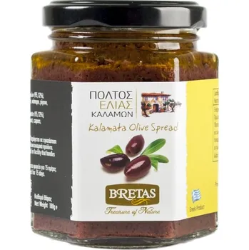 paštika a pomazánka Bretas Olivová pasta kalamata (190g)