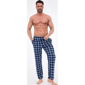 Pánské pyžamo Cornette pyžamové kalhoty pánské 691/61 - vzor, XXL (Pánské bavlněné domácí kalhoty Cornette 691)