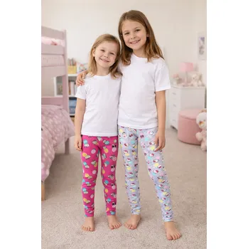 Eplusm Dívčí legíny HELLO KITTY všude Šedá, Velikost: 128 128