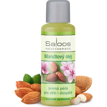 Tělový olej MANDLOVÝ OLEJ za studena lisovaný 125 ml SALOOS