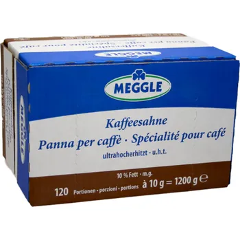 MEGGLE Smetana do kávy 120 × 10 g