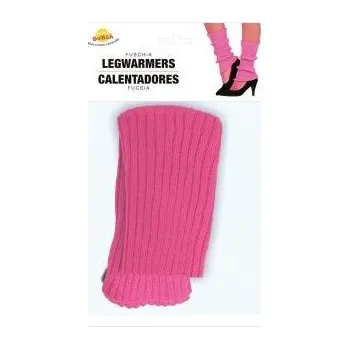 Cyklistické návleky GUIRCA Retro návleky na kotníky neon - růžové - 80.léta – disco