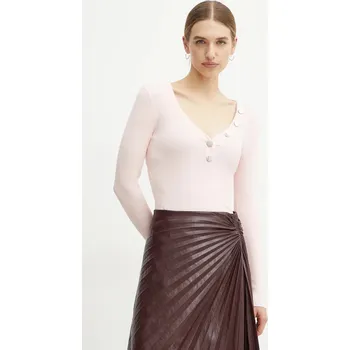 Dámský svetr Svetr Morgan MBANBI.N růžová 03X, vel. L