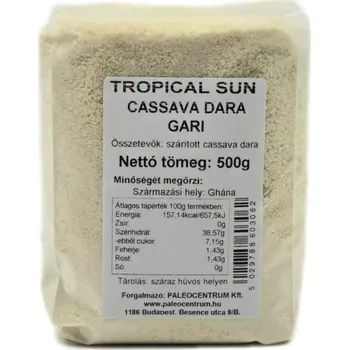 Chlebová směs Tropical Sun Gari Cassava krupice (500g)