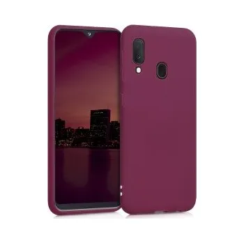 Pouzdro pro Samsung Galaxy A20e - tmavě červená