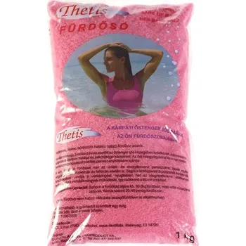 Koupelový olej Thetis Vonná koupelová sůl růžová (1000g)