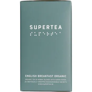 Čaj Supertea Bio English Breakfast černý Čaj (20ks)