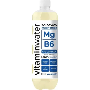 Energetický nápoj Viwa Vitaminwater Magnemax nesýtený nápoj s príchuťou pomaranč a guava (600ml)