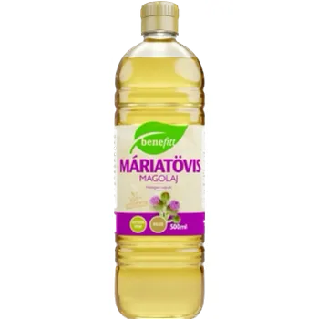 Přepuštěné máslo Benefitt Olej ze semen Ostropestřce mariánského lisovaný za studena (500ml)