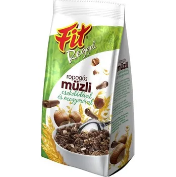 Fit Křupavé müsli s čokoládou a lískovým ořechem (200g)