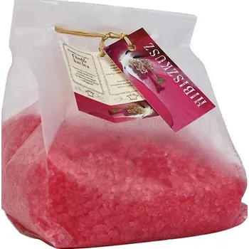 Koupelový olej King Glass Vonná koupelová sůl hrubá, ibišek (1000g)