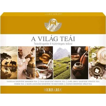 Sušená zelenina Herbária Moje oblíbené čaje - výběr světových čajů (30ks)