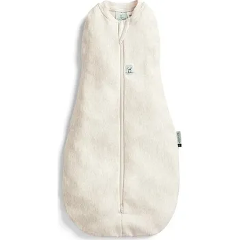 Zavinovačka ERGOPOUCH Zavinovačka a pytel na spaní 2v1 Cocoon Oatmeal Marle 3-6 m, 6-8 kg, 0,2 tog
