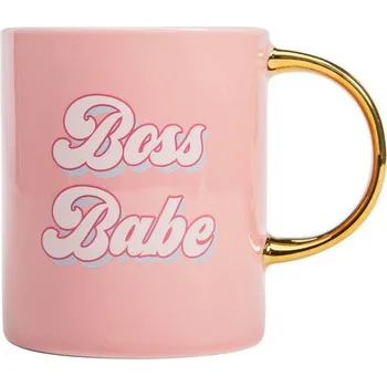 Paris Hilton Hrnek "Boss Babe" 450 ml růžový