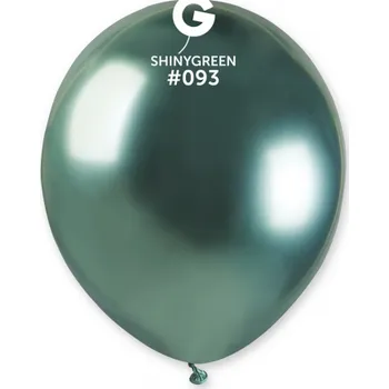 Balónek Gemar Balloons Balónek chromovaný MINI - 13 cm - lesklý zelený - 1ks