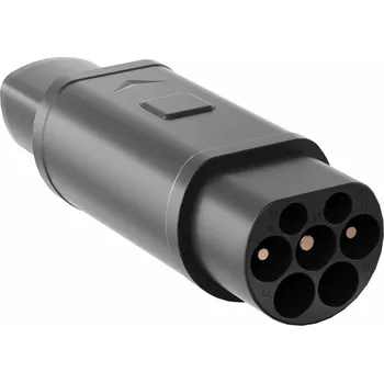 Adaptér Type2 / Tesla pro nabíjení elektromobilů AK-SC-E23 samec – samec 1-fázový 32A