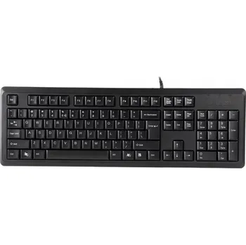 Klávesnice A4tech KR-92 černá, voděodolná - CZ