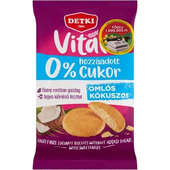 Detki Sušenky kokosové bez cukru (180g)