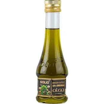 Lék na kožní problémy, vlasy a nehty Solio Konopný olej lisovaný za studena (200ml)