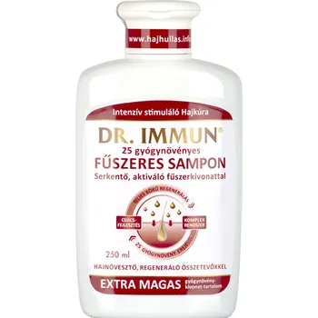 kartáč na vlasy Dr.Immun® 25 bylinný stimulační šampon s extraktem z 9 koření (250ml)