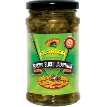 paštika a pomazánka El Sabor Jalapeno papričky kroužky (225g)
